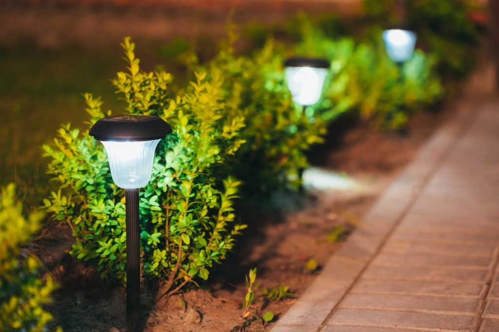 iluminación para jardín o lamparas exterior