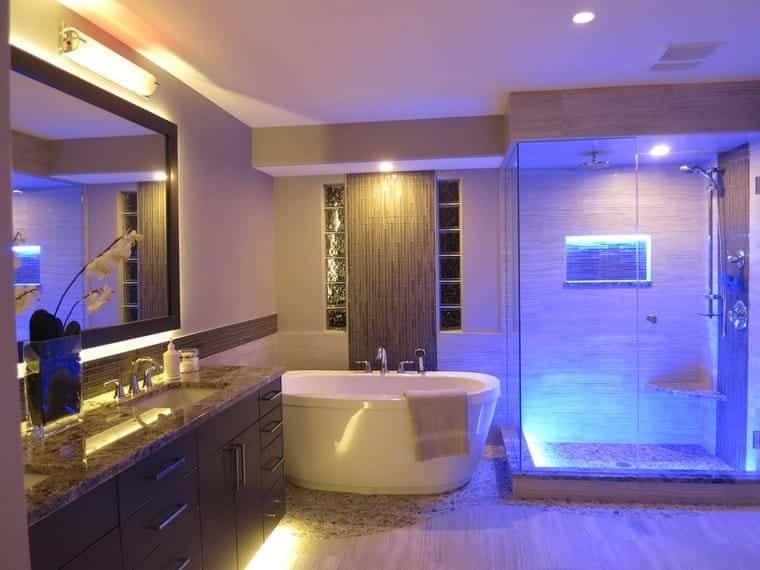 Grado de protección LED para el baño - Brillante Iluminación