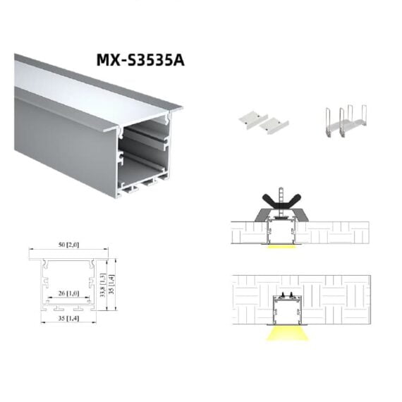 Perfil Led Mxs3535A - Co