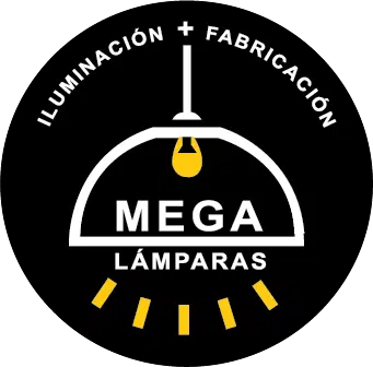 LOGO MEGALAMPARAS Negro