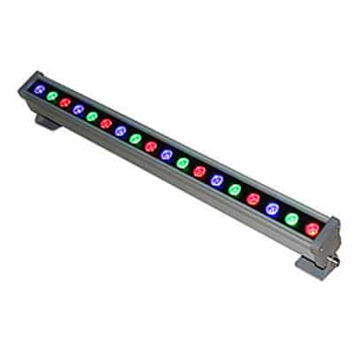 Immatro Lámpara de pared LED larga RGB de 24 pulgadas para