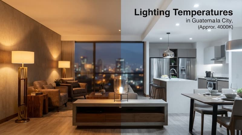 Luz cálida vs luz fría: ¿Cuál usar en cada habitación? 2026